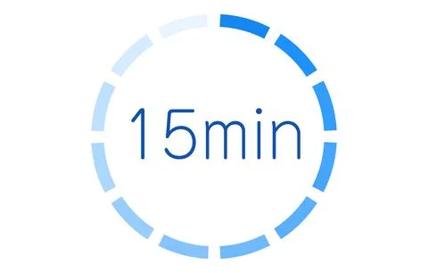 Estimated time required icon vector illustration Stock Illustration