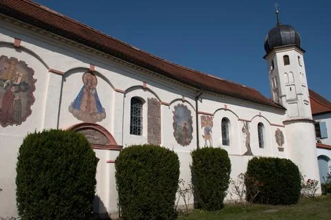 Esting Castle in Bavaria, Germany Stock Photos