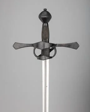 Estoc (Thrusting Sword) late 16th century German, Saxony An estoc, also cal.. Stock Photos