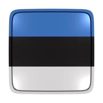 Estonia flag icon Stock Illustration