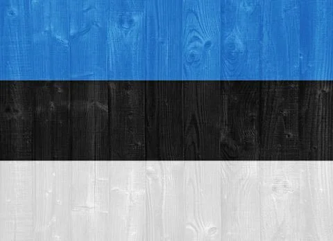 Estonia flag Stock Photos