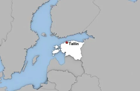 Estonia Stock Illustration
