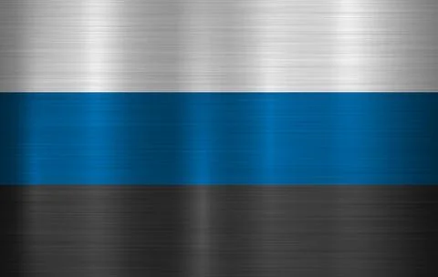 Estonia Official Flag Stock Illustration