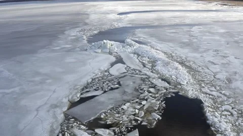  Estonia in winter - drone flight Stock Footage 257920159