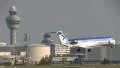 Estonian Air landing, Tower HD Footage