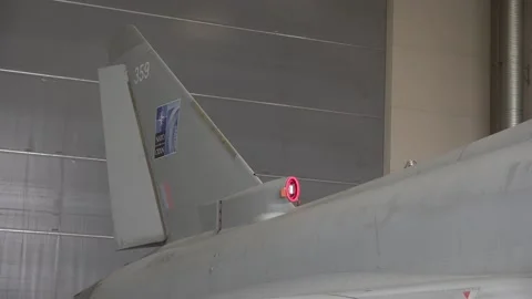 Estonian-based fighter jet pilots focused despite Ukraine war – RAF commander Stock Footage 246757472