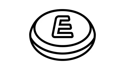 Estrogen supplement capsule line icon animation Stock Footage 326121305