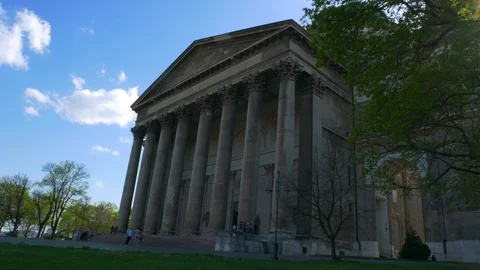 Esztergom Basilica Time Lapse Stock Footage 88652971