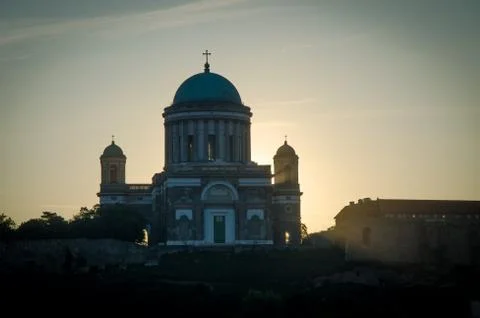 Esztergom cathedral Stock Photos