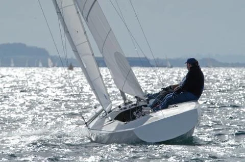 Etchells Sailing Stock Photos