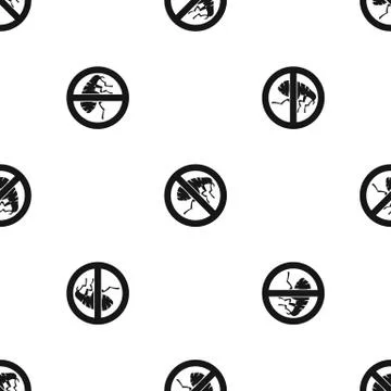 Etching insect pattern seamless black Illustrazione stock