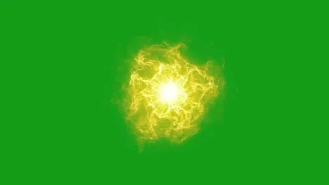 Eternal aura motion graphics with green screen background Stock Footage 132412919