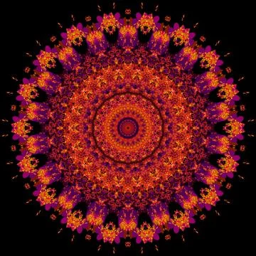 Eternal Dance of Cosmic Forces and Energy Illustrazione stock
