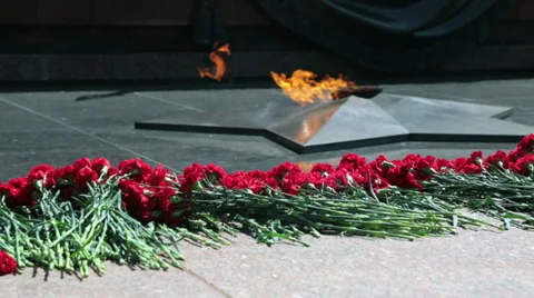 The eternal flame 스톡 동영상 37952908