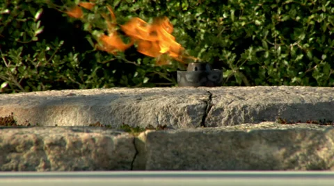 Eternal Flame Stock Footage 38875632