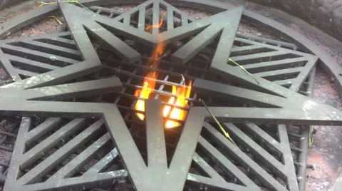 Eternal flame Stock Footage 49745498