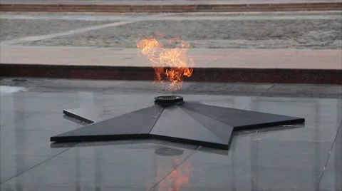 Eternal flame Stock Footage 58279560