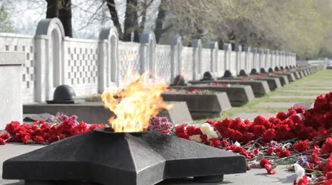 Eternal flame Stock Footage 59092659