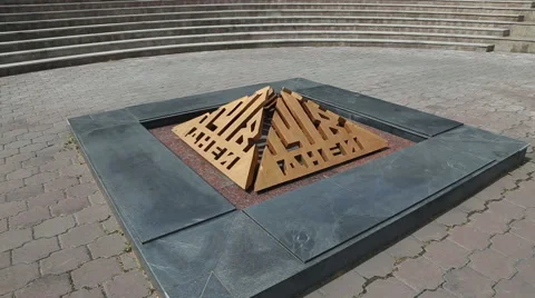 The eternal flame Stock Footage 61581594