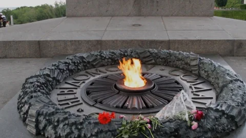 Eternal flame Stock Footage 112026922