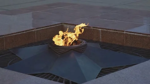 Eternal flame Stock Footage 131208416