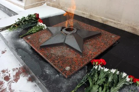 Eternal flame Stock Photos
