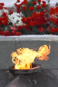 Eternal flame Stock Photos