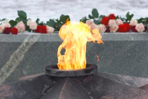 Eternal flame Stock-Fotos
