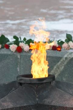 Eternal flame Stock Photos