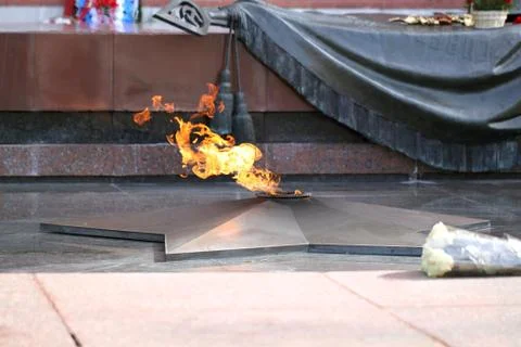 Eternal flame Stock Photos