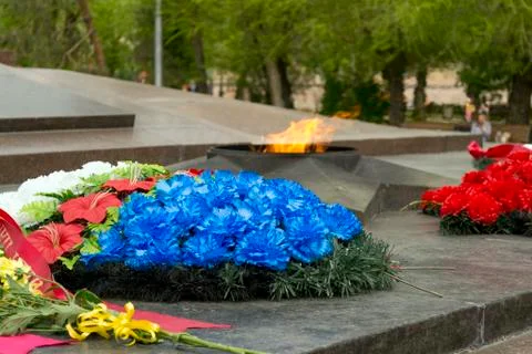 Eternal flame Foto stock