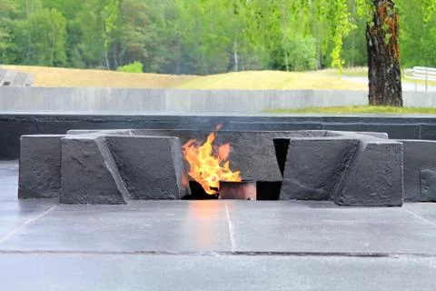 Eternal flame Stock Photos