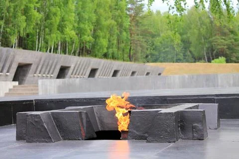 Eternal flame Stock Photos