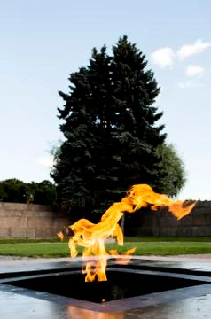 Eternal flame Stock Photos
