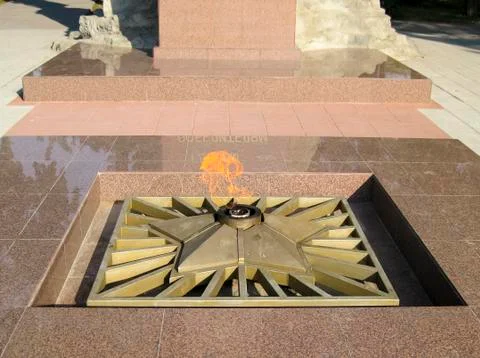 The Eternal Flame Stock Photos