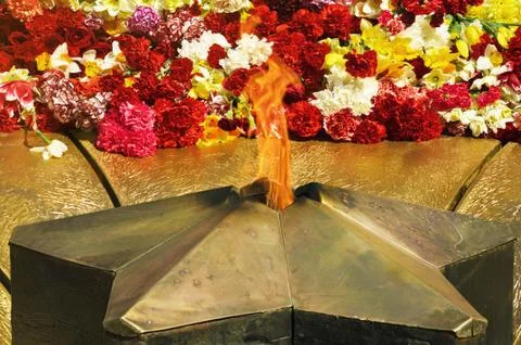 The Eternal Flame Stock Photos