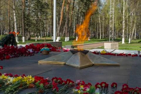 Eternal flame Stock Photos