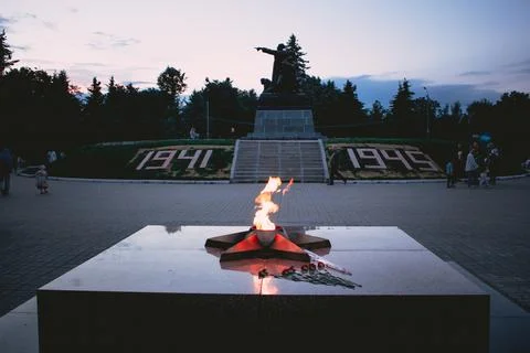 Eternal flame Stock Photos