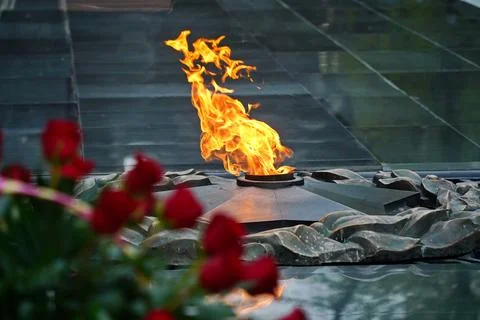 Eternal flame. 스톡 사진