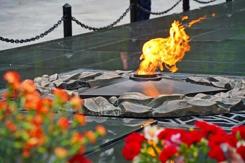 Eternal flame. Photos