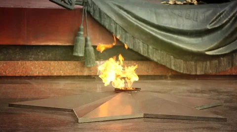 Eternal flame World War 2 Stock Footage 47810789