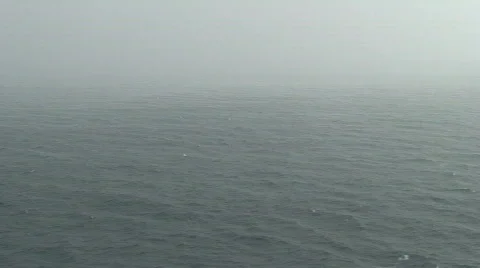 Eternal Ocean Rain  Stock Footage 445990