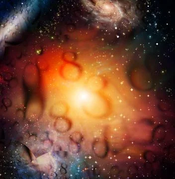 Eternal space Stock Illustration