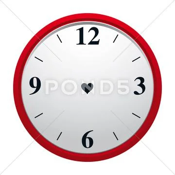 Eternity clock Stock Illustration
