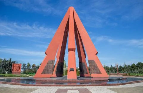 Eternity Memorial Complex,Chisinau Stock Photos