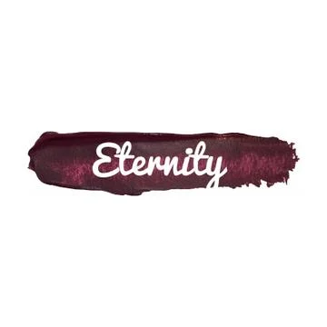 Eternity vector word hand drawn illustration icon card isolated Stock Illustration