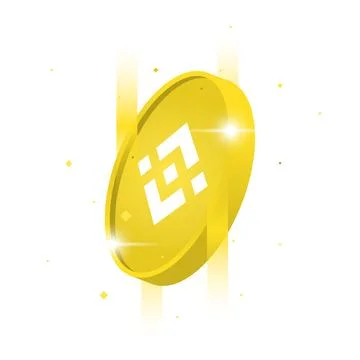 ETH. Ethereum digital crypto coin illustration Stock Illustration