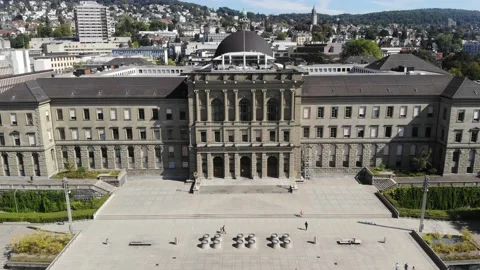 ETH Technical University in Zurich Stock Footage 161092122