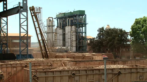 Ethanol Plant Stock Footage 37841004