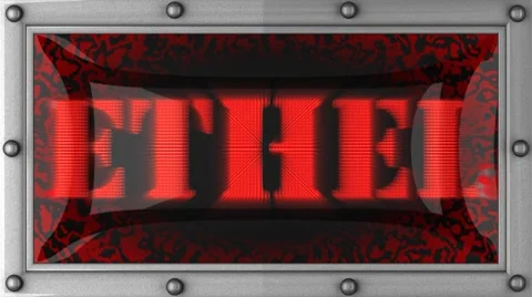 Ethel on led Stock Footage 8719208